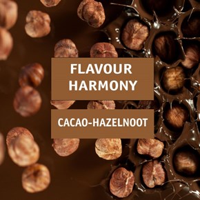 Flavour harmony: cacao en hazelnoot 