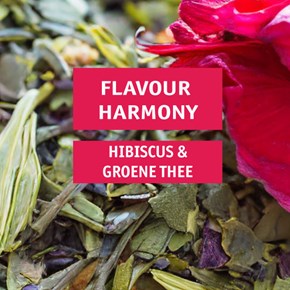 Flavour harmony: hibiscus en groene thee 