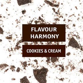 Flavour Harmony: cookies and cream