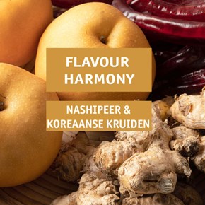 Flavour harmony: Nashipeer en Koreaanse kruiden
