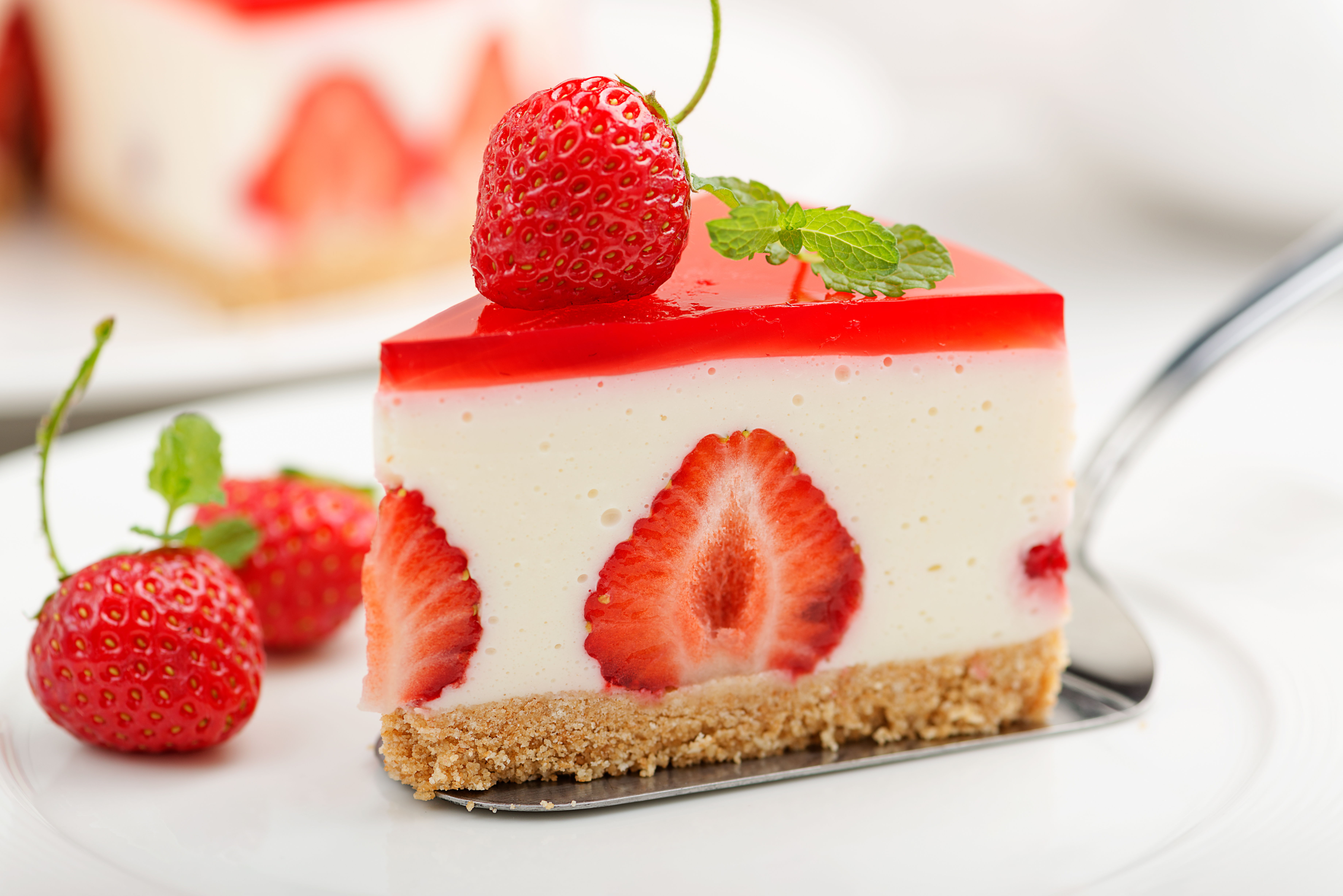 Strawberry cheesecake