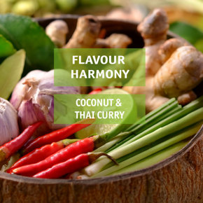 Flavour harmony: coconut & Thai curry