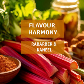 Flavour harmony: rabarber en kaneel