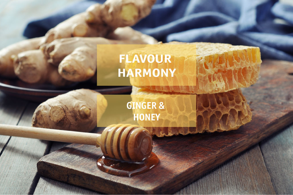 Flavour harmony: ginger and honey