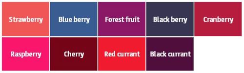 Berry flavourings
