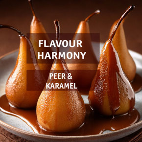 Flavour harmony: peer en karamel