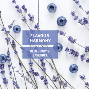 Flavour harmony: blueberry and lavender