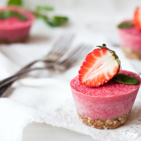 Strawberry cheesecake