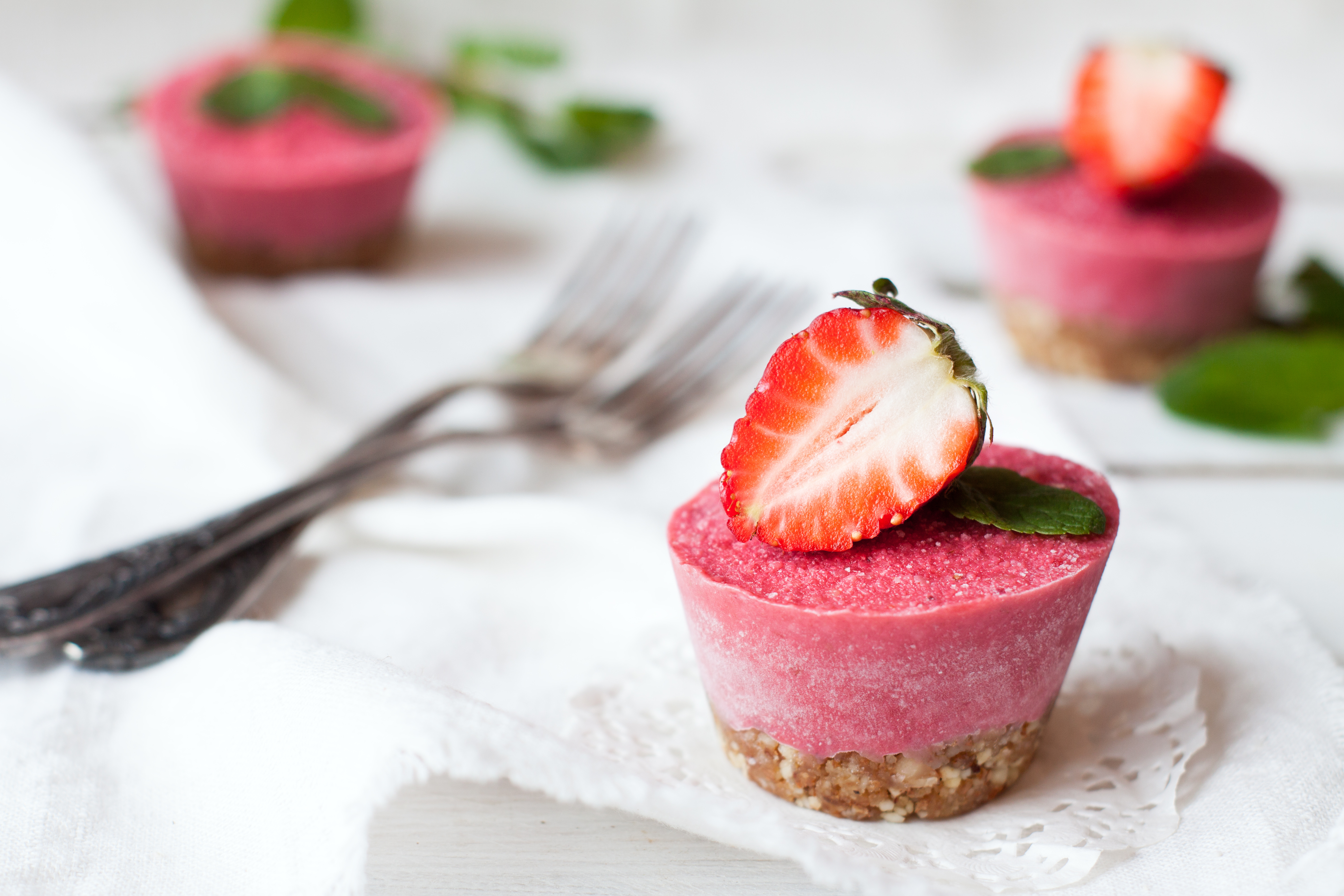 Strawberry cheesecake