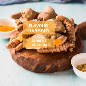 Flavour harmony: gember en kurkuma