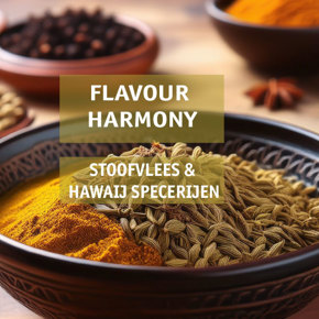 Flavour harmony: stoofvlees en hawaij specerijen