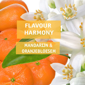 Flavour harmony: mandarijn en oranjebloesem