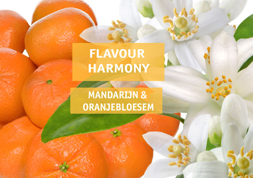 Flavour harmony: mandarijn en oranjebloesem